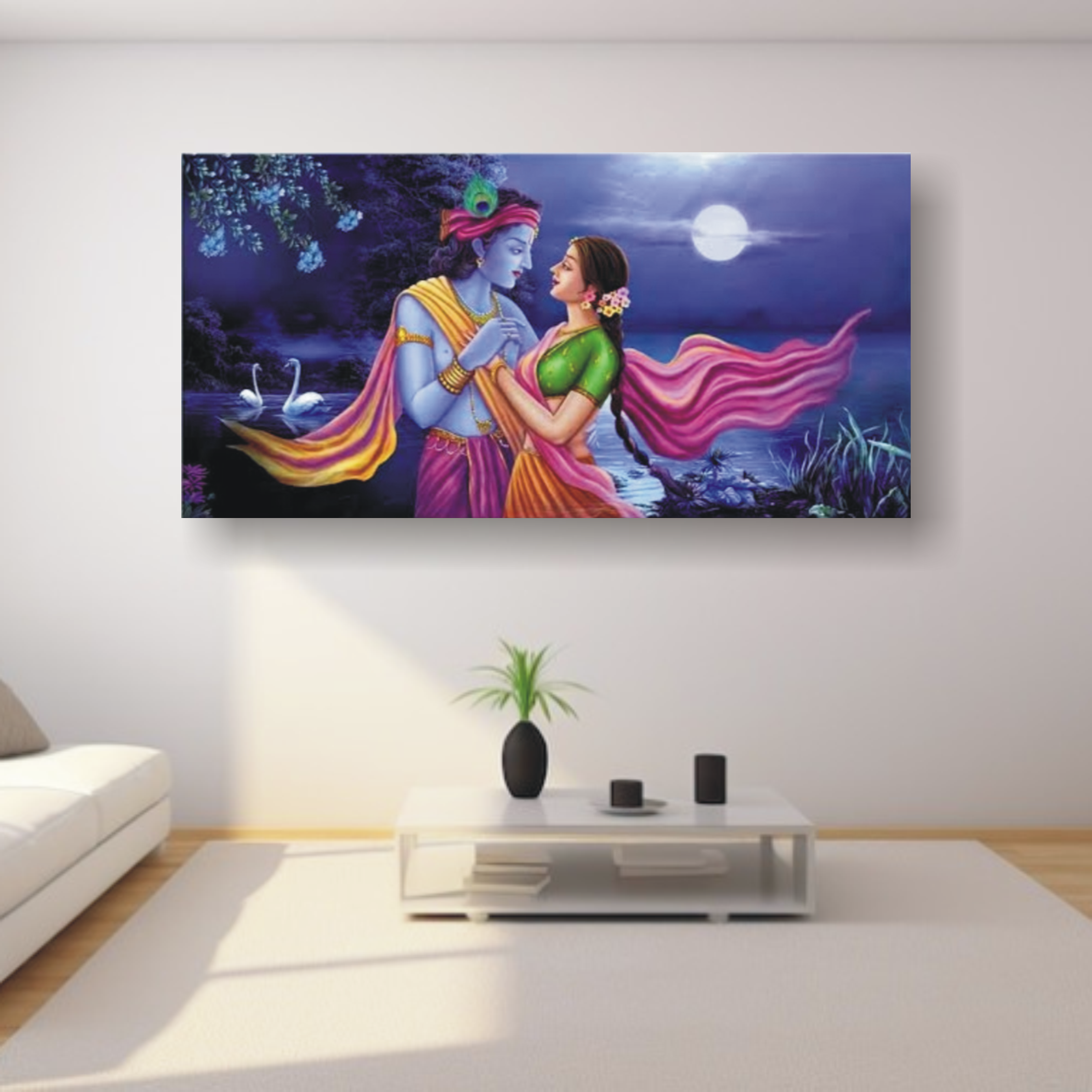 Radha Krishna painting