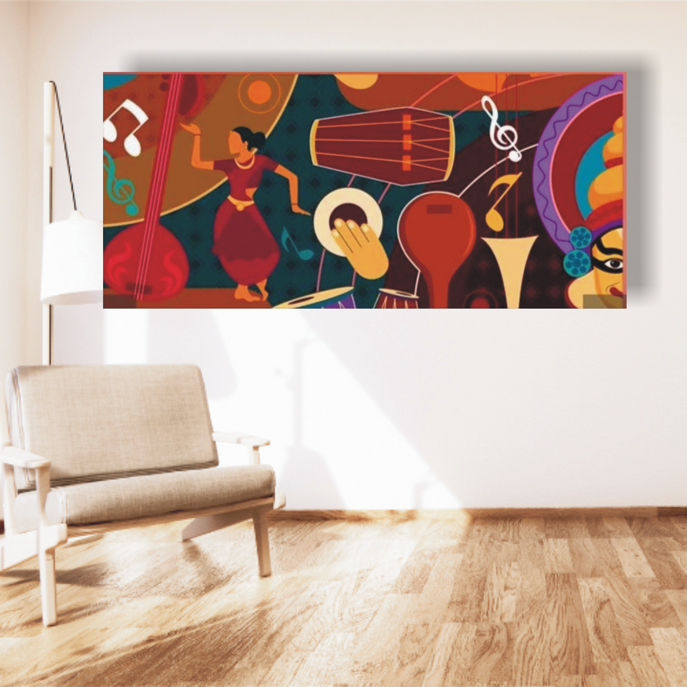 Music and cultural painting